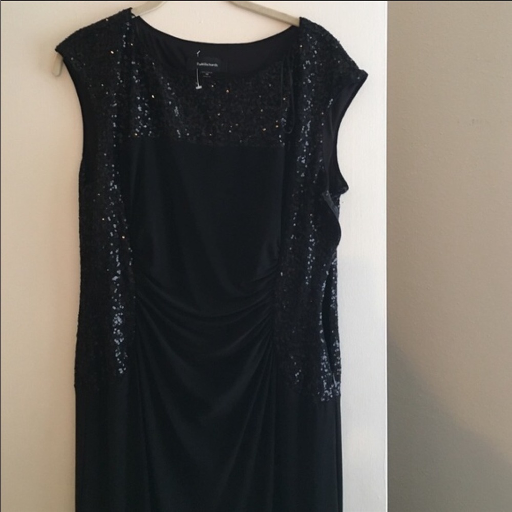 Black formal dress. Worn once.